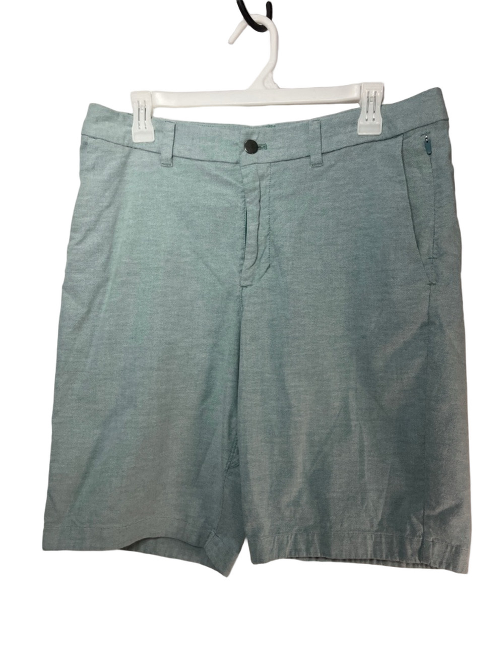 Lululemon Men's Commission Shorts Teal Green Sz 32” tagged, 34” actual